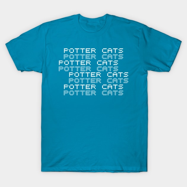 Potter cats T-Shirt by Dexter